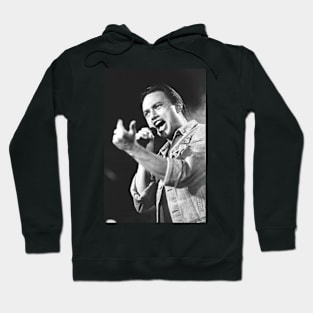 Geoff Tate BW Photograph Hoodie